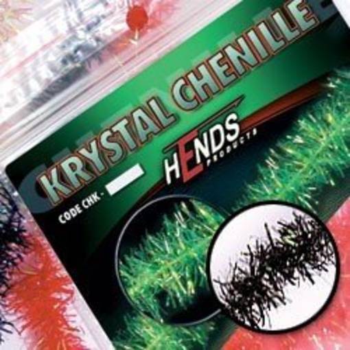HENDS KRYSTAL CHENILLE 6mm Black