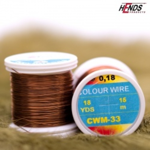 HENDS COLOUR WIRE BROWN