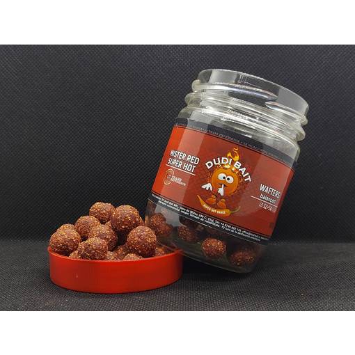 DUDI BAIT MISTER RED SUPER HOT WAFTERS 100G