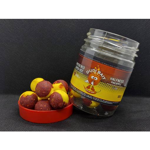 DUDI BAIT MISTER RED SUPER HOT HALFNESS PINEAPPLE 100g