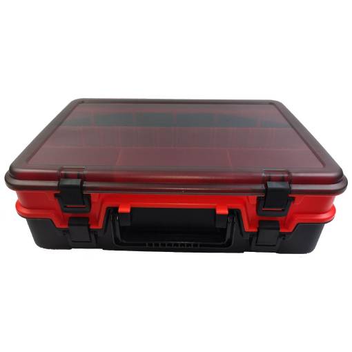 GORILLA DELUXE DOUBLE DECKER TACKLE BOX 38.5x28x12cm