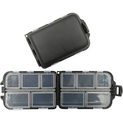 GORILLA SMALL TACKLE BOX BLACK 9.5x6.5x2.5cm