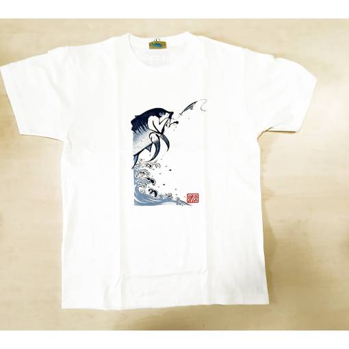 FISHERMAN COTTON SHIRT JUMPING GT WHITE