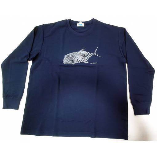 FISHERMAN DRY LONG SLEEVE SHIRT GT NAVY