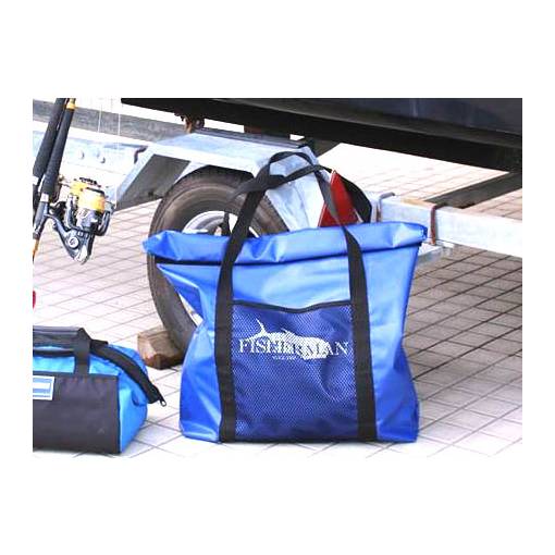 FISHERMAN BIG WATERPROOF BAG DX blue