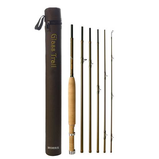 MORRIS FLY ROD GLASS TRAIL 8ft 6pcs