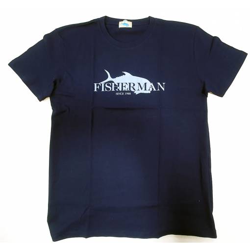 FISHERMAN SHORT SLEEVE GT SHIRT NAVY