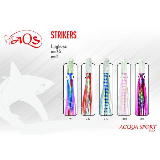 AQS JET BIG GAME TROLLING LURE 15cm #711 BLUE/PINK HOLO