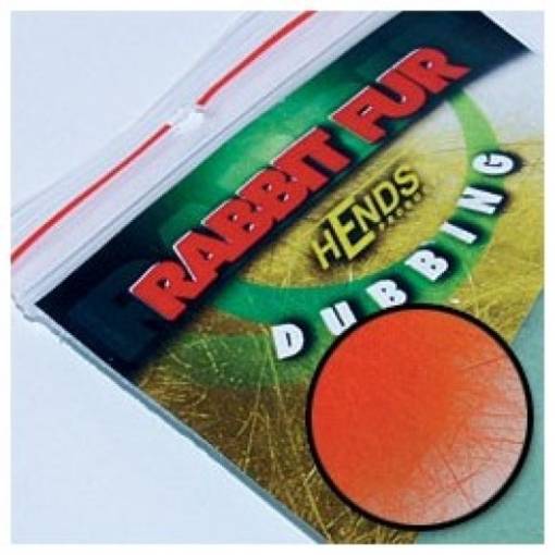 HENDS RABBIT FUR DUBBING orange