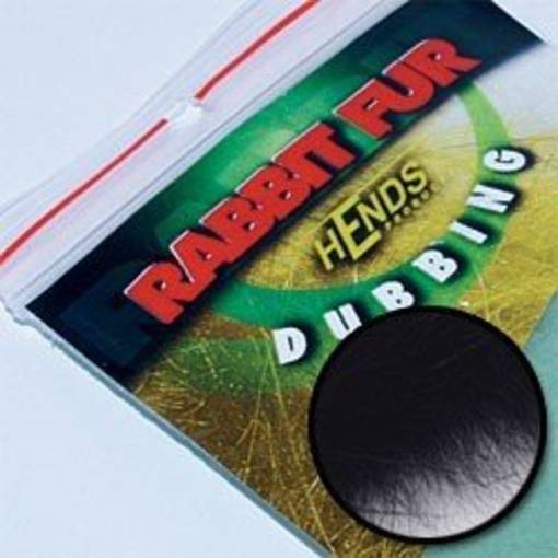 HENDS RABBIT FUR DUBBING Black