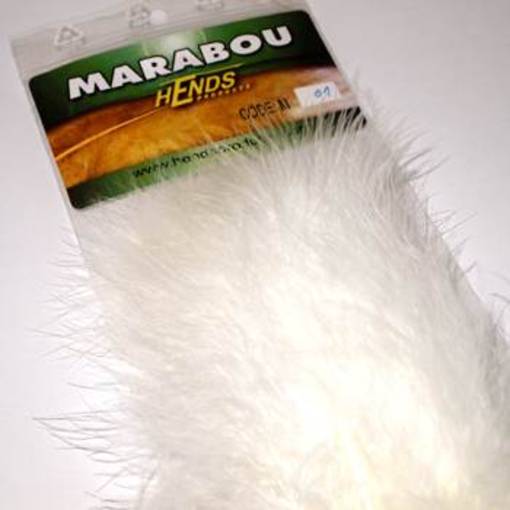 HENDS MARABOU FEATHERS White