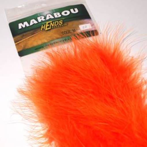 HENDS MARABOU FEATHERS Hot orange