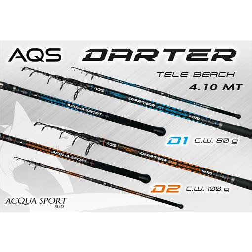 AQS DARTER TELE BEACH 410cm c.w.100g