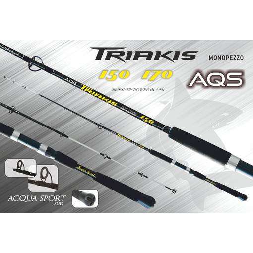 AQS TRIAKIS BOAT HEAVY BOLENTINO 1.7M 250G