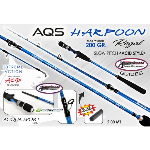 AQS HARPOON REGAL SLOW JIGGING ACID 2.0 m 160g