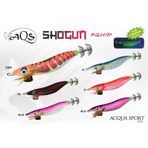 AQS SHOGUN SQUID JIG 3.0