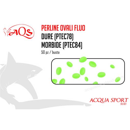 AQS SOFT OVAL BEADS GREEN