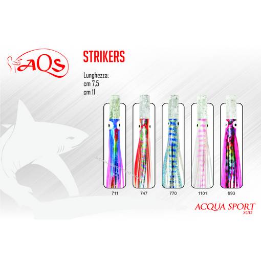 AQS TROLLING STRIKERS W/O HOOK