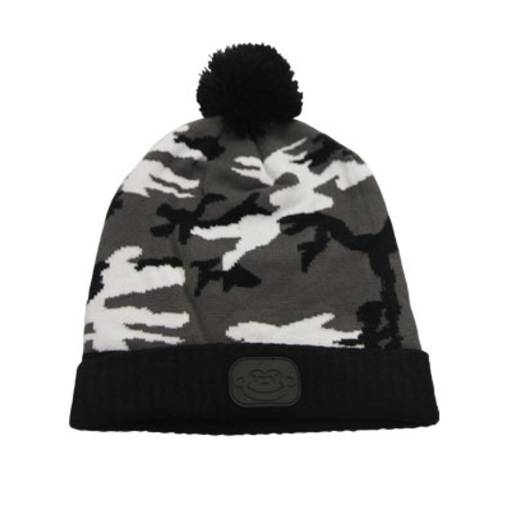 RIDGEMONKEY BOBBLE HAT CAMO BLACK
