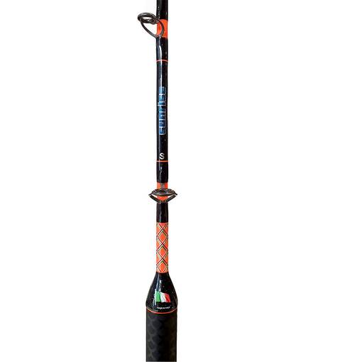 SUNRISE CUSTOM MADE IN ITALY TOP-SHOT LIVEBAIT TROLLING ROD #S GUARDIANO 200-600g