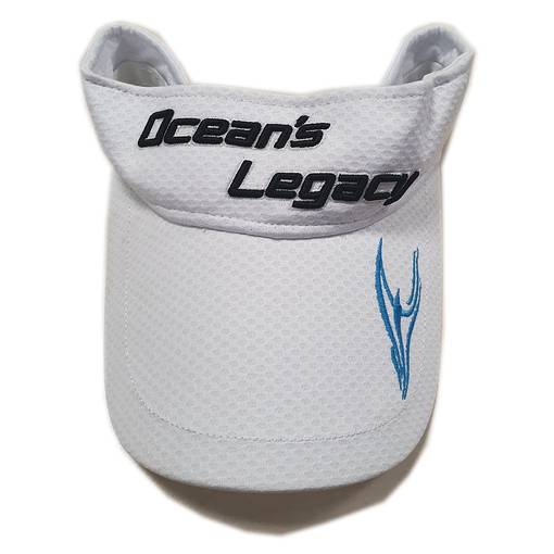 OCEANS LEGACY SUN VISOR #WHITE