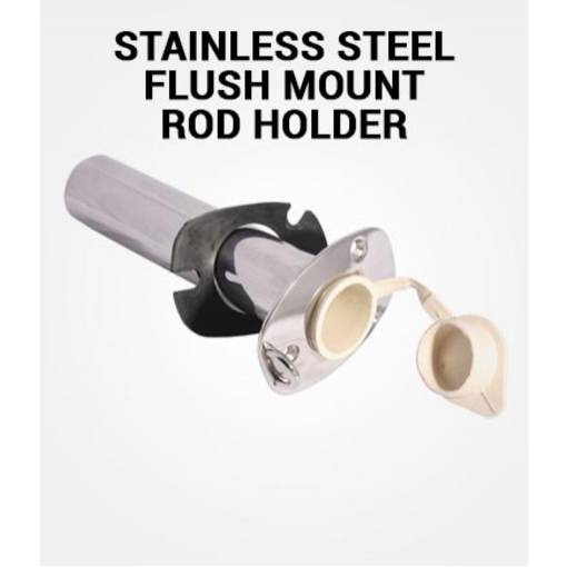 MAXEL ALUMINIUM FLUSH MOUNT ROD HOLDER MRH09