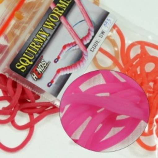 HENDS SQUIRMY WORMS pink