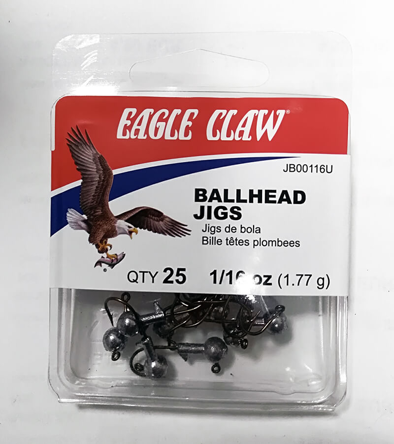 EAGLE CLAW BALLHEAD JIGS 25pcs - Ribiška trgovina