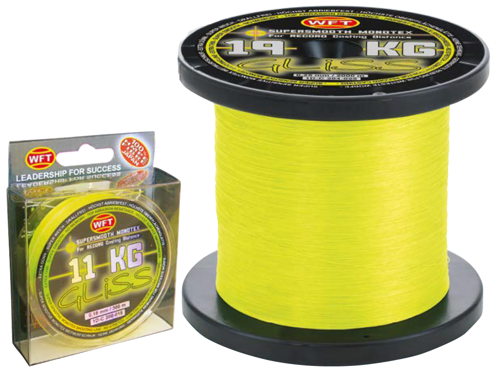 WFT GLISS SPOD BRAID YELLOW 100m - Monster Bite