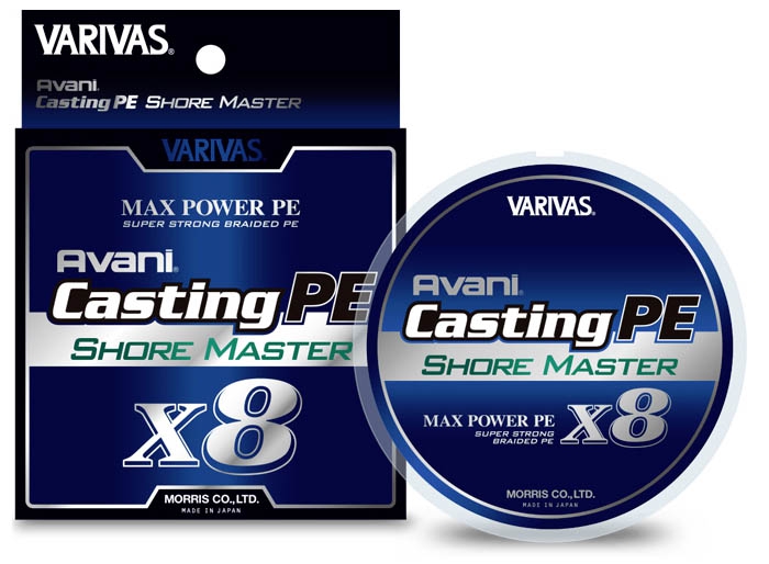 VARIVAS AVANI CASTING PE MAX POWER X8 SHORE MASTER 200M 
