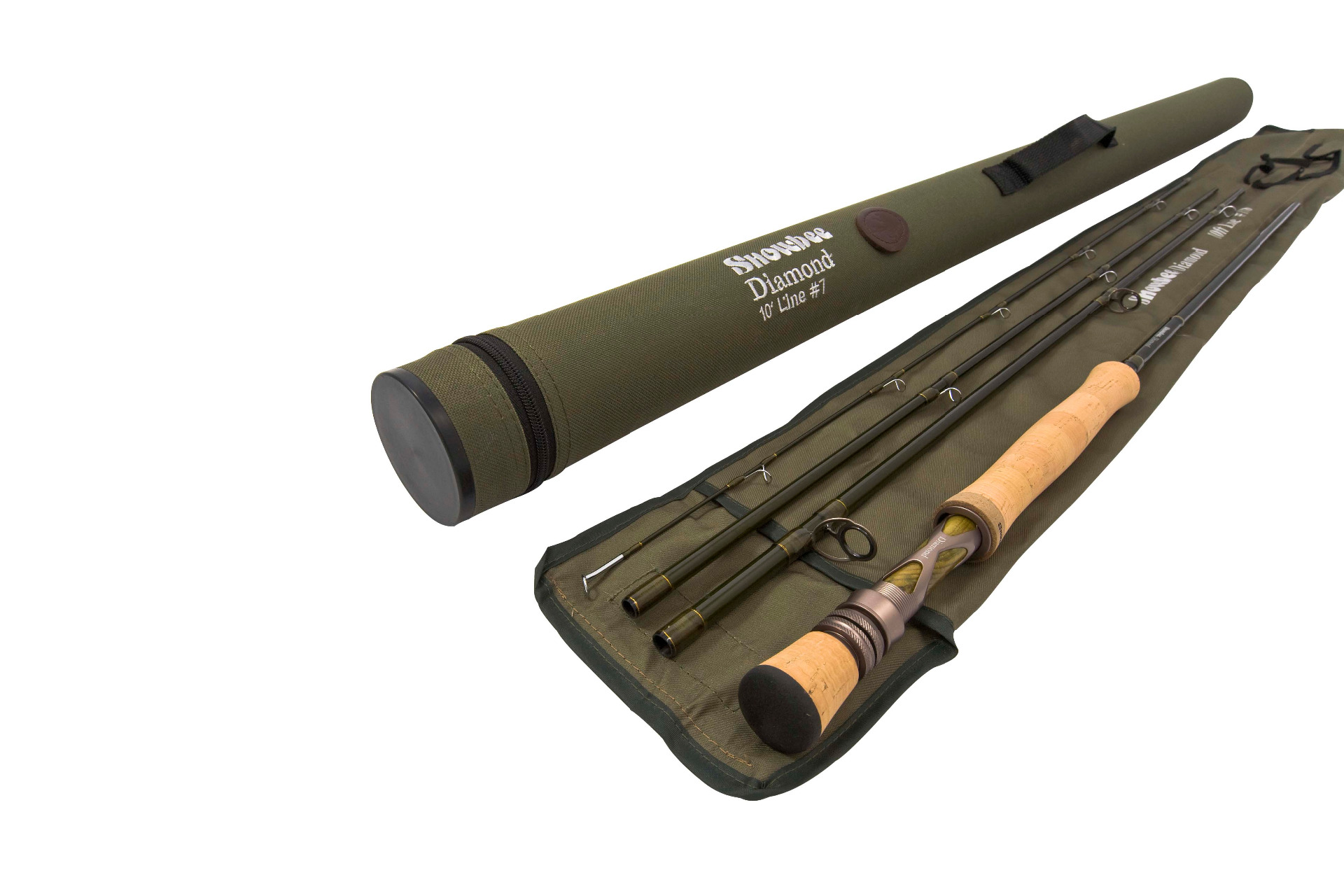 SNOWBEE DIAMOND 2 FLY ROD 4 PIECE 9ft 