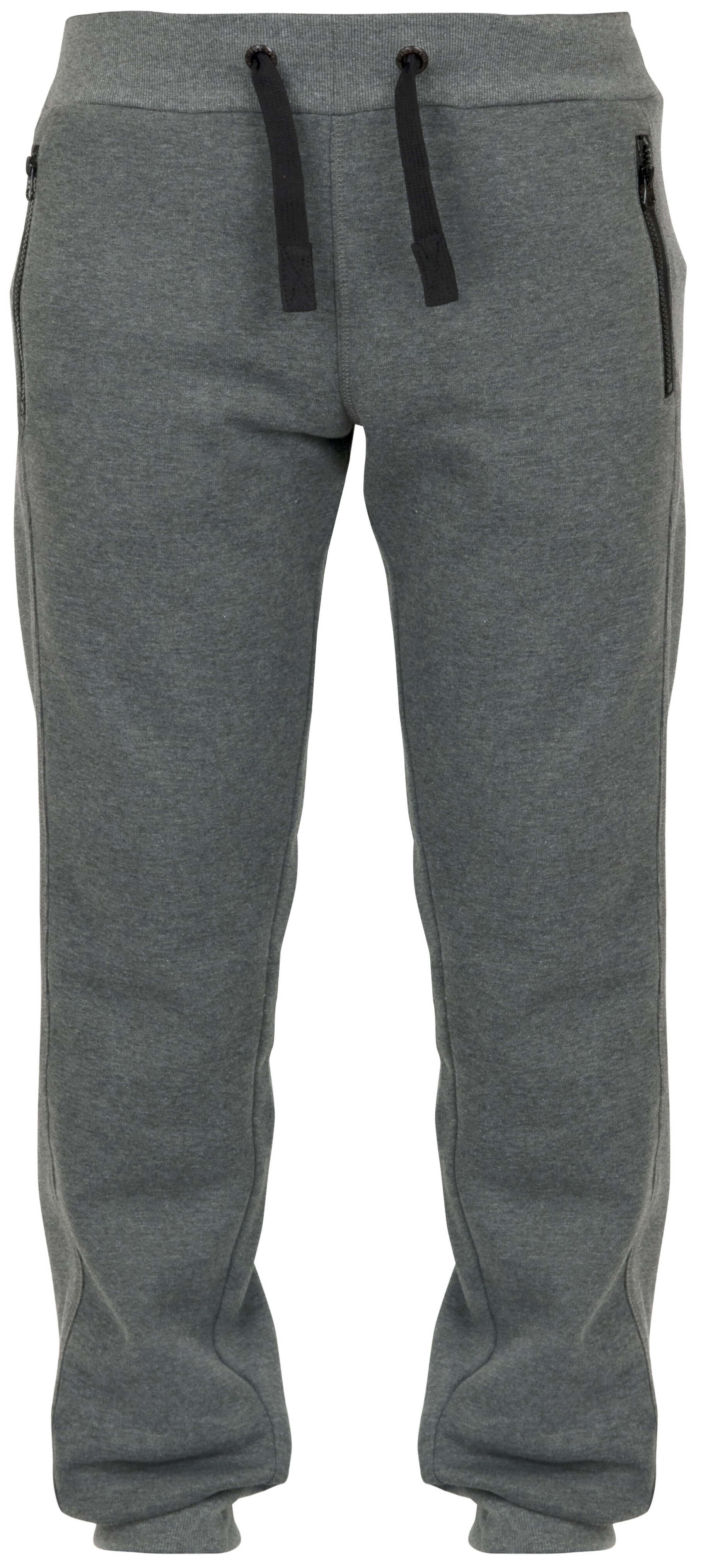 Grey ribbed joggers hotsell