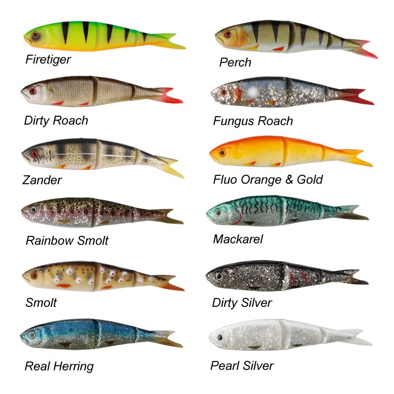 19 cm. Savage Gear Soft 4Play Shad Loose Boddy 8 cm 13 cm 9,5 cm