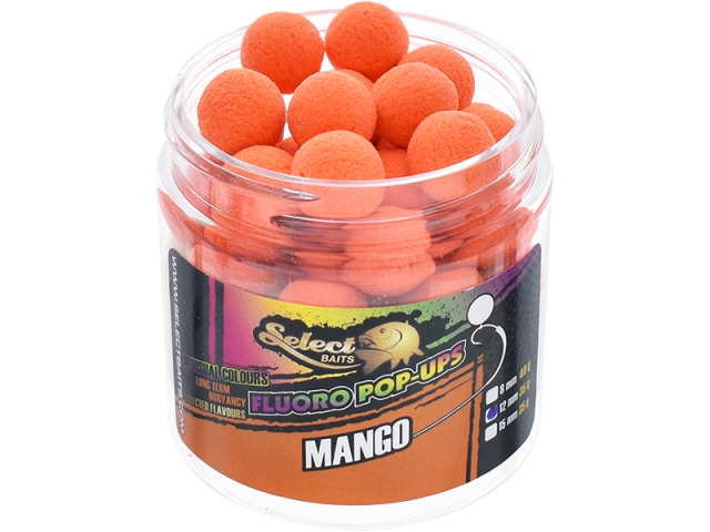 SELECT BAITS FLUORO POP UPS MANGO 