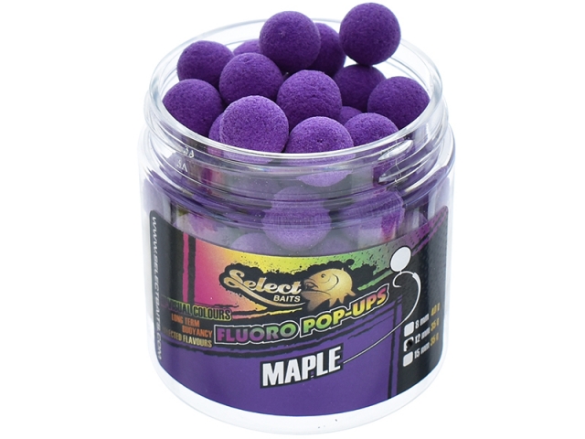 SELECT BAITS FLUORO POP UPS MAPLE 