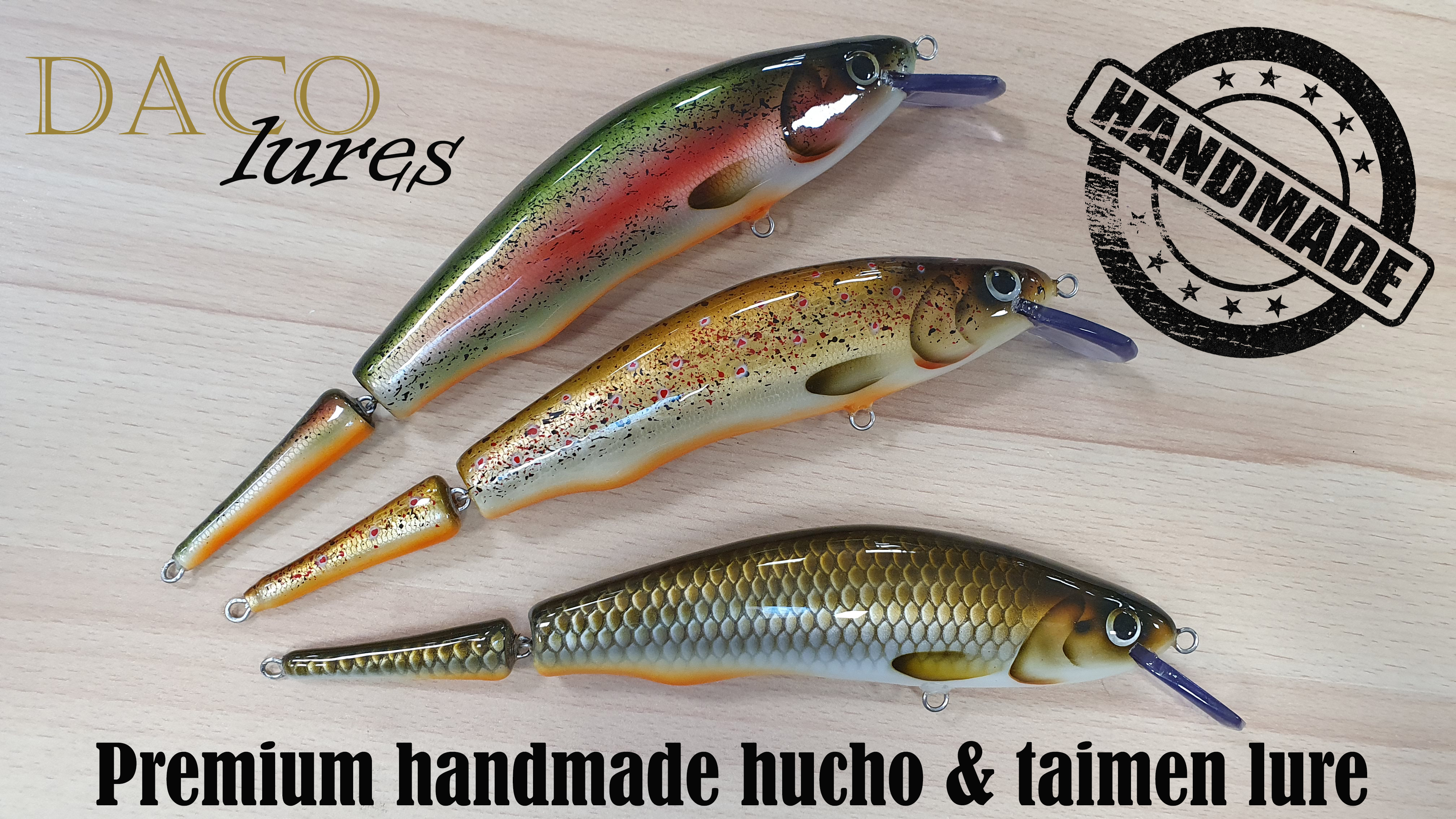 DACO LURE PREMIUM HANDMADE WOODEN TAIMEN LIMITED EDITION 3pcs SET