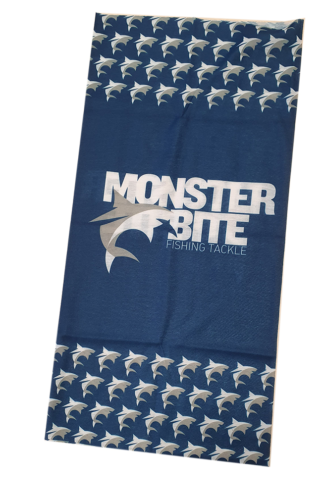 MONSTER BITE FACE SHIELD BLUE