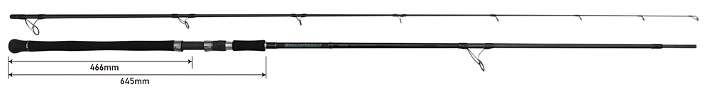 RIPPLE FISHER MONSTER IMPACT 110HH 336cm 15-60g MAX. PE3